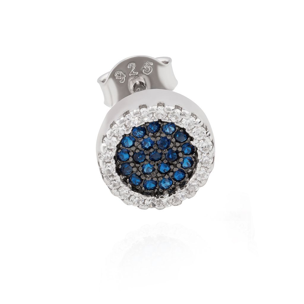 NKlaus Orecchino Singolo In Argento Sterling 925 – Celtico Bali Con Perline, 12mm, Fatto In Germania - 2
