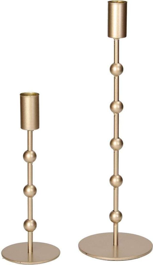 Leuchter im Set Metalico 2 Stck., 9 x 29 cm