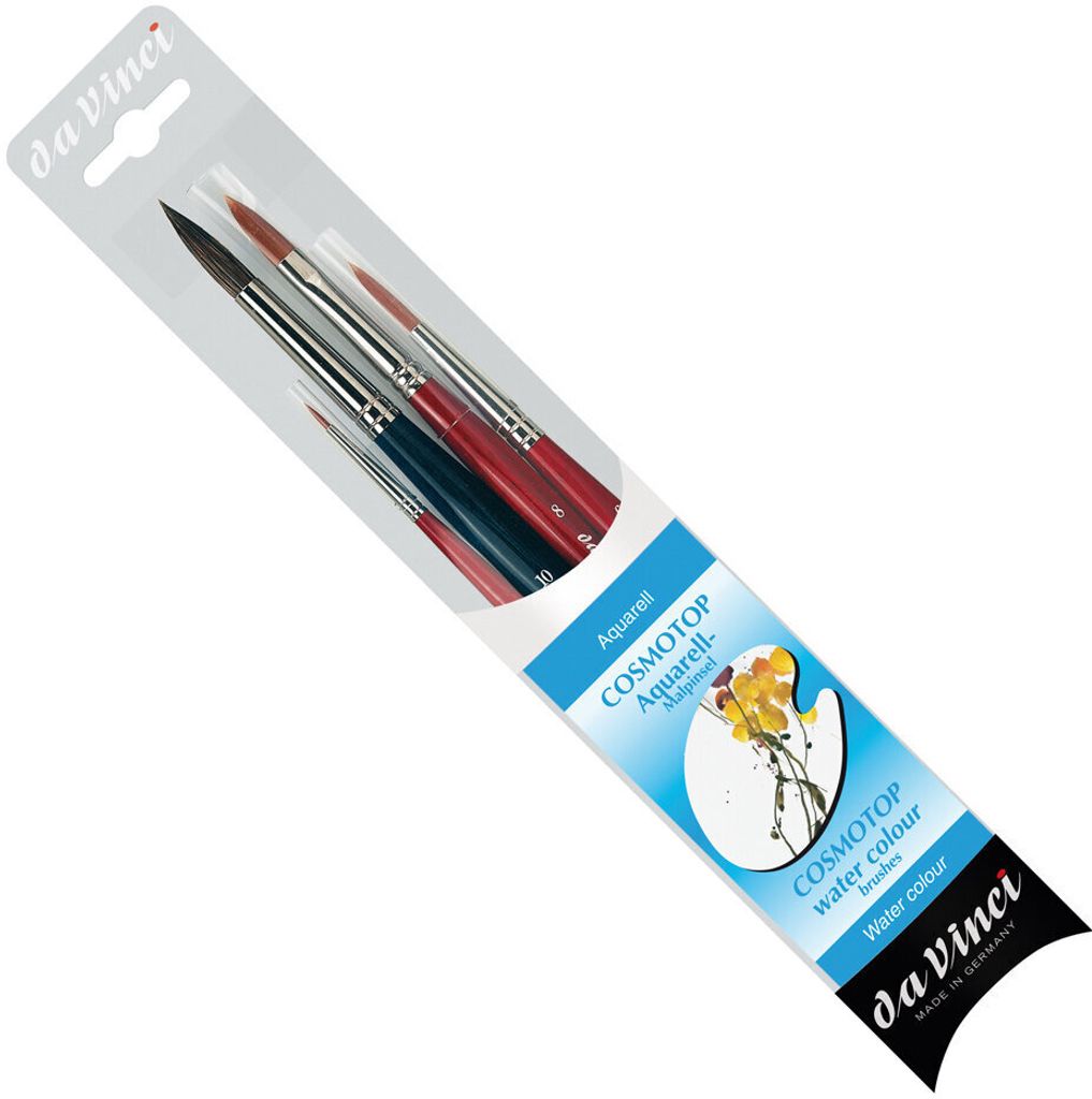 Da Vinci Cosmotop 4230 Sada okrúhlych štetcov 4 ks Obrázok produktu 