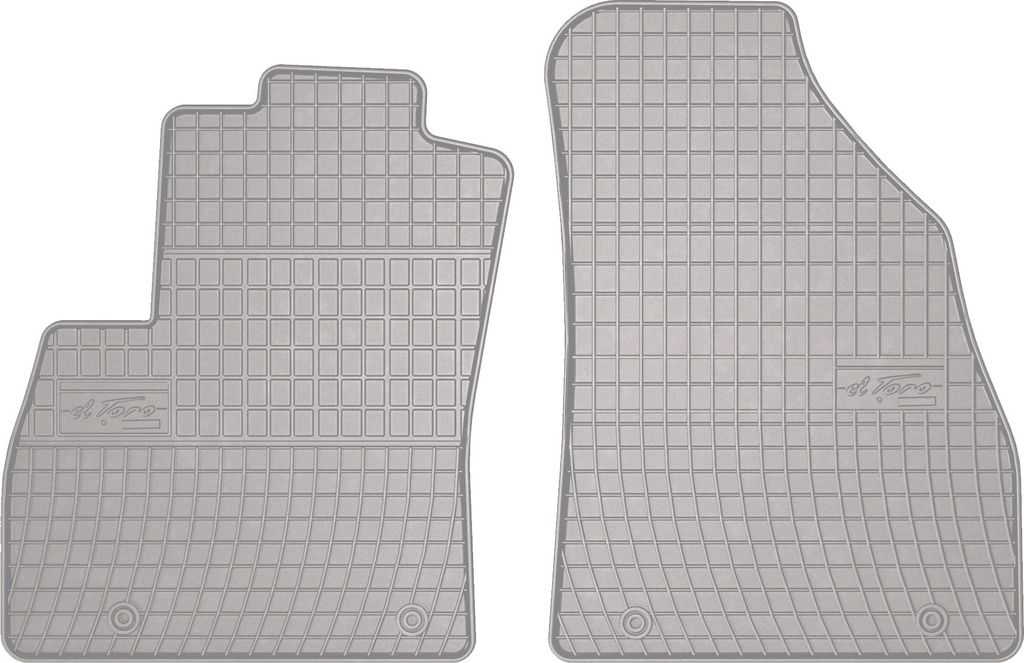 Gummi-Fußmatten für Fiat Fiorino III 2007-2017 – kombivan, Produktbild 