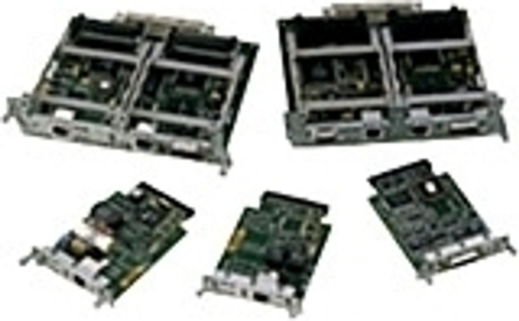 Cisco 1-Port 10/100 Ethernet with 2 WAN Card Slot Network Module, verkabelt, Ethernet, 100 Mbit/Sek, Weiß, 18 cm, 18,3 cm