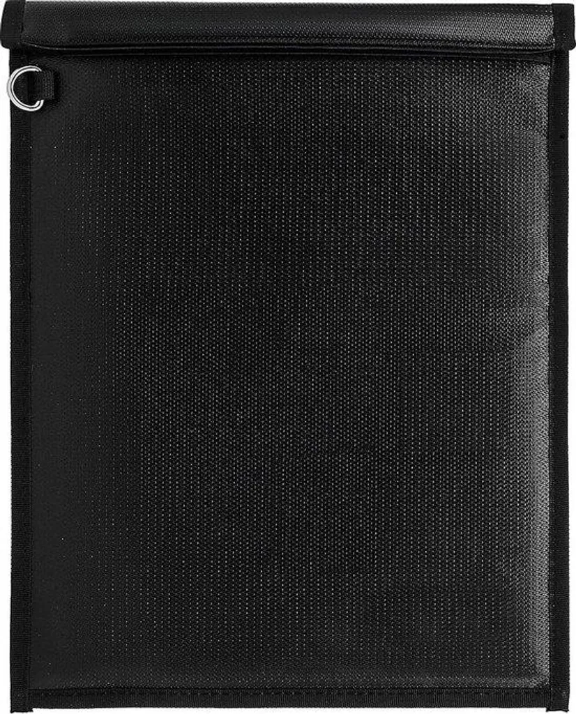 Pochette Protection RFID pour Clés de Voiture en Nylon Noir Anti-Piratage