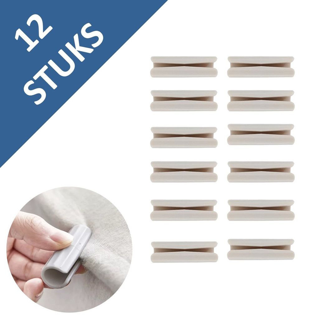 Lakenklemmen - Bettlakenspanner - 12 Stück - Produktbild 