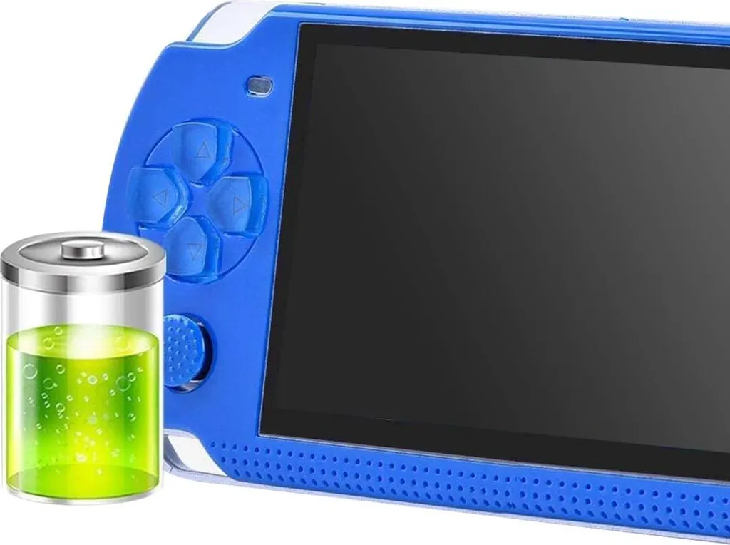 Console Giochi Portatile TechKidz Blu 4.3" - Emulatori e Video per Bambini - 4