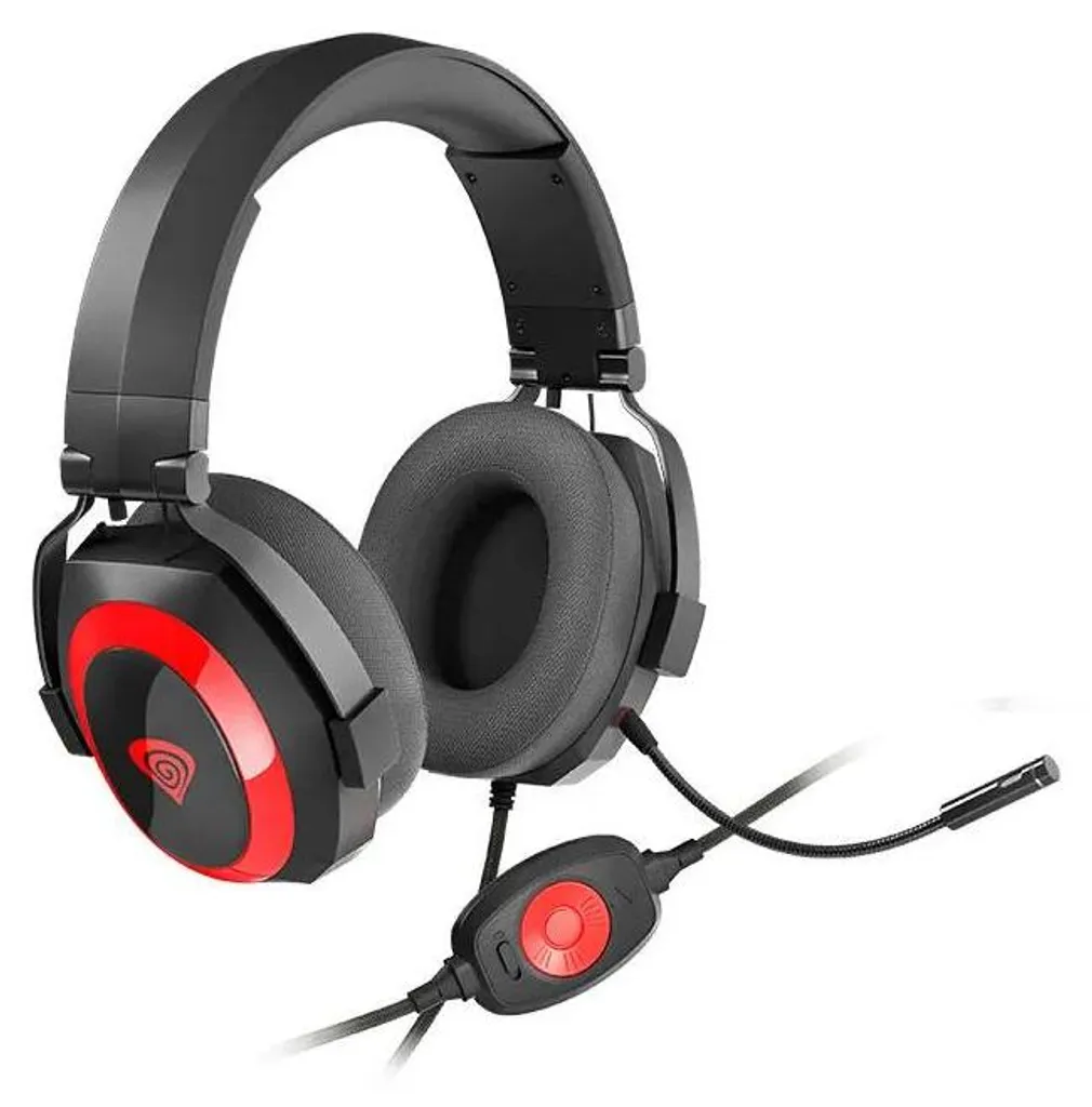 Casque Gaming Filaire Genesis Argon 500 Noir avec Microphone Intégré - 2