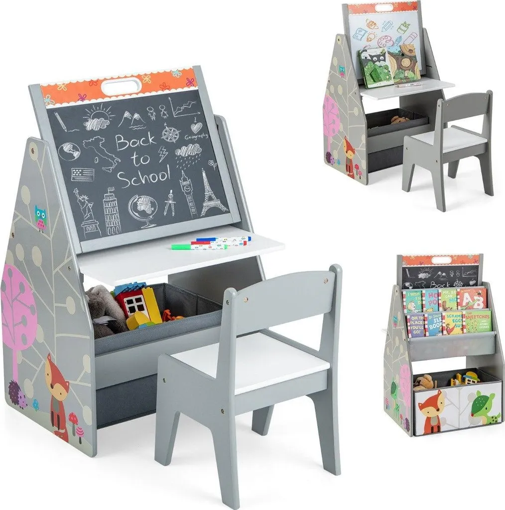 Bureau Enfant avec Chevalet : Fini le Désordre, Place à la Créativité