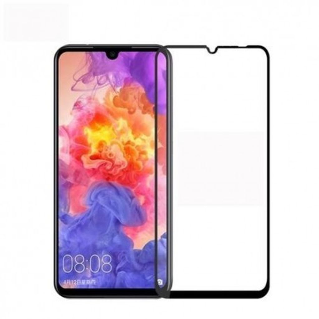 5D Full Glue Tempered Glass -passend für Huawei P40 Lite schwarz