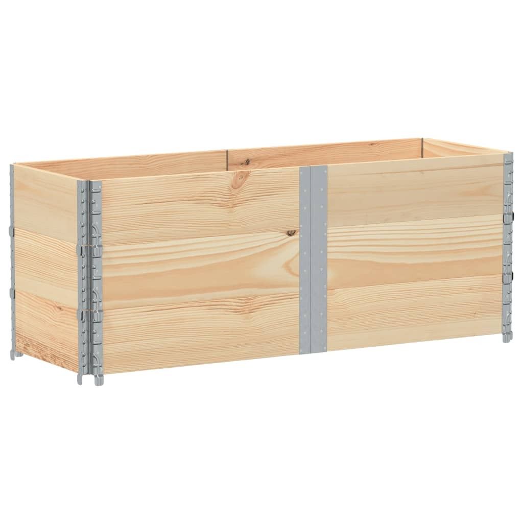 vidaXL Pflanzkasten 150x50 cm Massivholz Kiefer Produktbild 
