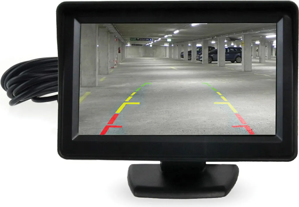 Monitor LCD 4,3 Pollici AMiO TFT01 per Telecamera Retromarcia Auto - 2