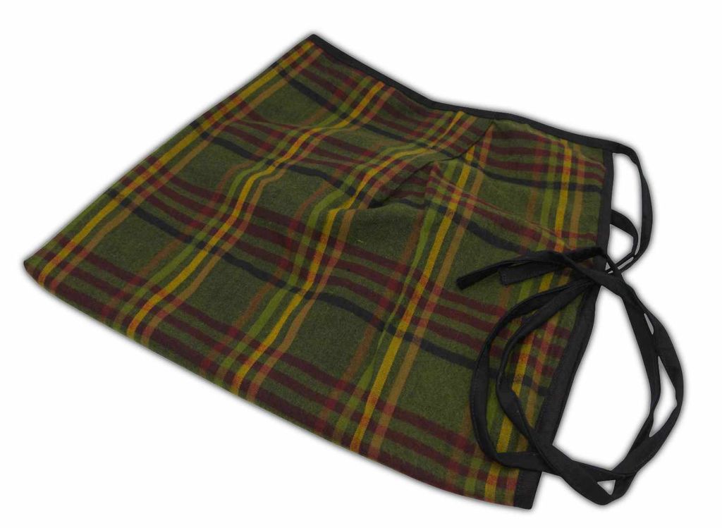 AMKA Bockdecke Fahrsport Kutsche Bockschürze im Karodesign