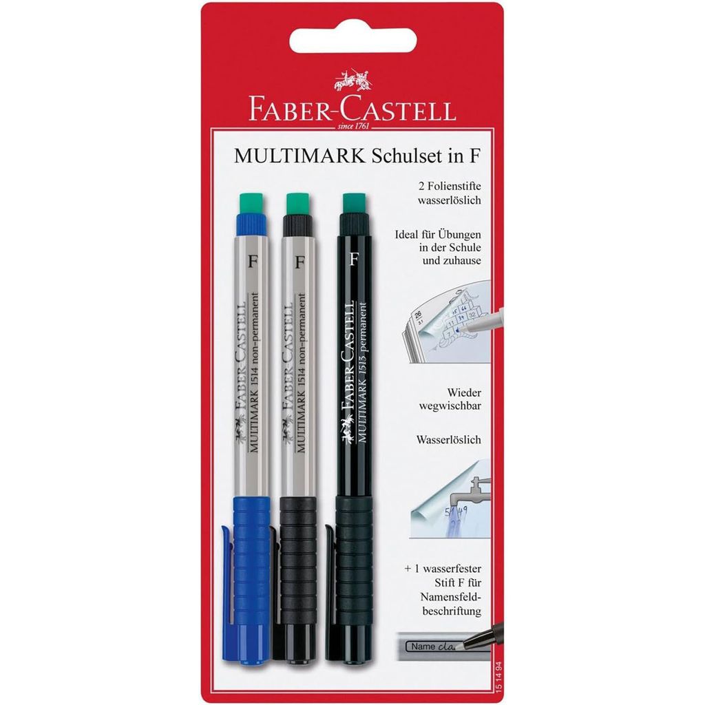 FABER CASTELL 151494 Sada školních tužek Multimark Obrázek produktu 