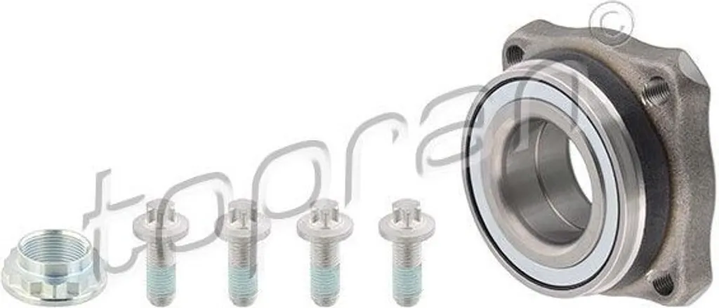 Roulement de Roue Arrière TOPRAN 503 198 - Haute Résistance pour BMW X3