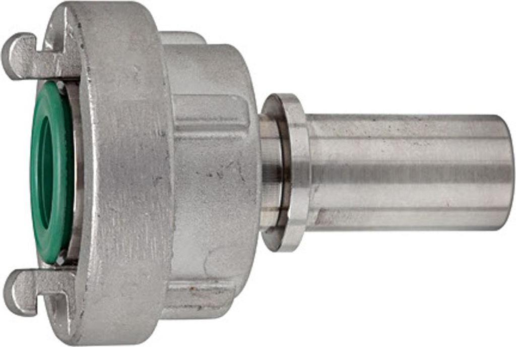 Riegler Storz-Kupplung, Stutzen, Schaleneinband, Alu, Größe 52-C, LW 38