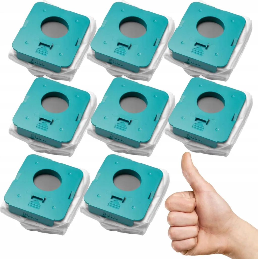 Pack 8 sacs pour station de vidage Bespoke Jet - Entretien facile et sain