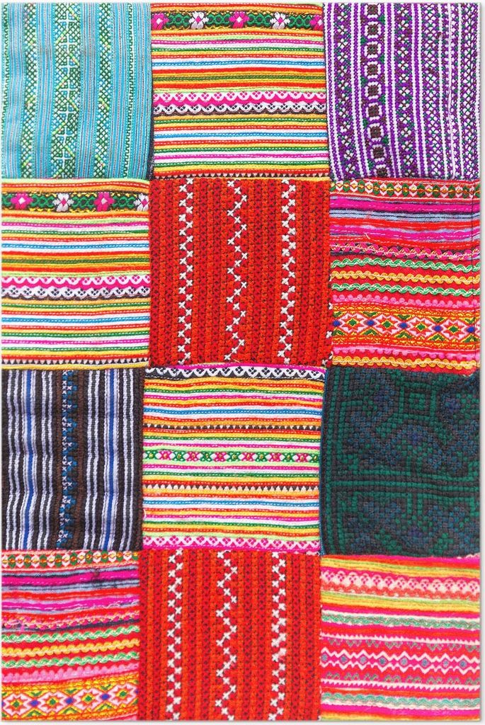 Türkisches Patchwork gemusterte Gewebe – Vinylteppich – 120x180 cm – Indoor Teppich – Flur – Pflegeleicht – Modern