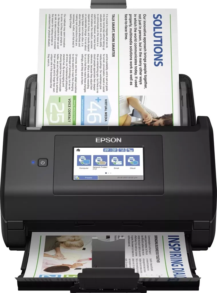 Epson WorkForce ES-580W Scanner sans fil tactile 35 ppm haute qualité
