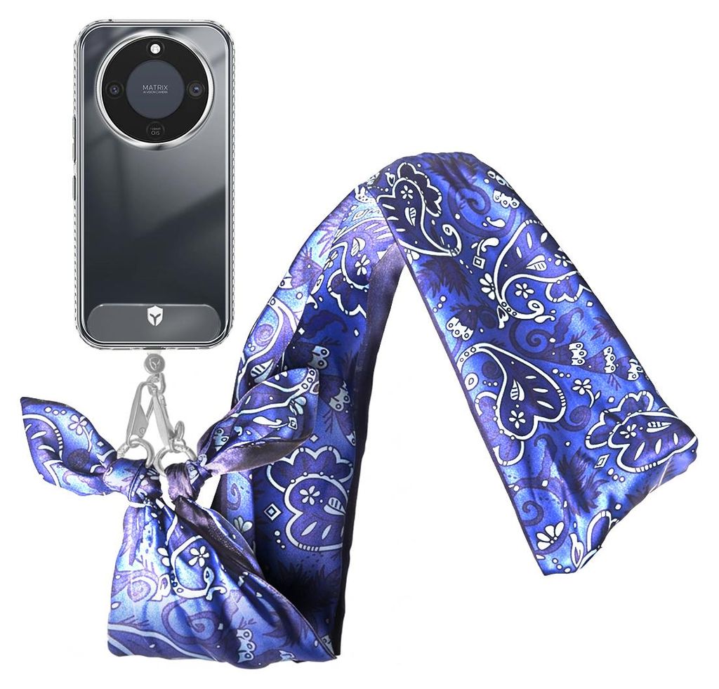 Force Case, Abnehmbare Bandana Smartphone-Schulterkette, Blau