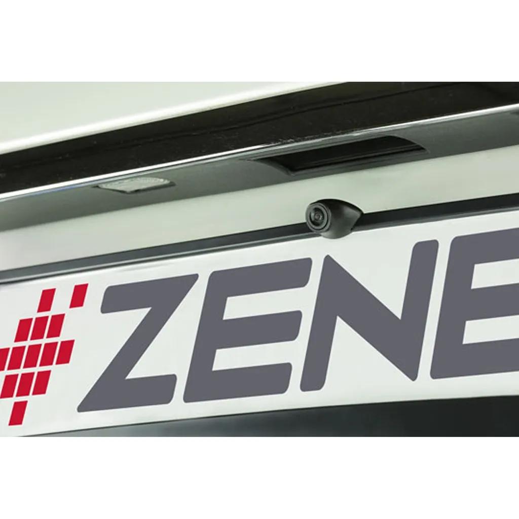 Caméra de recul pour plaque d'immatriculation auto Zenec noire - 2