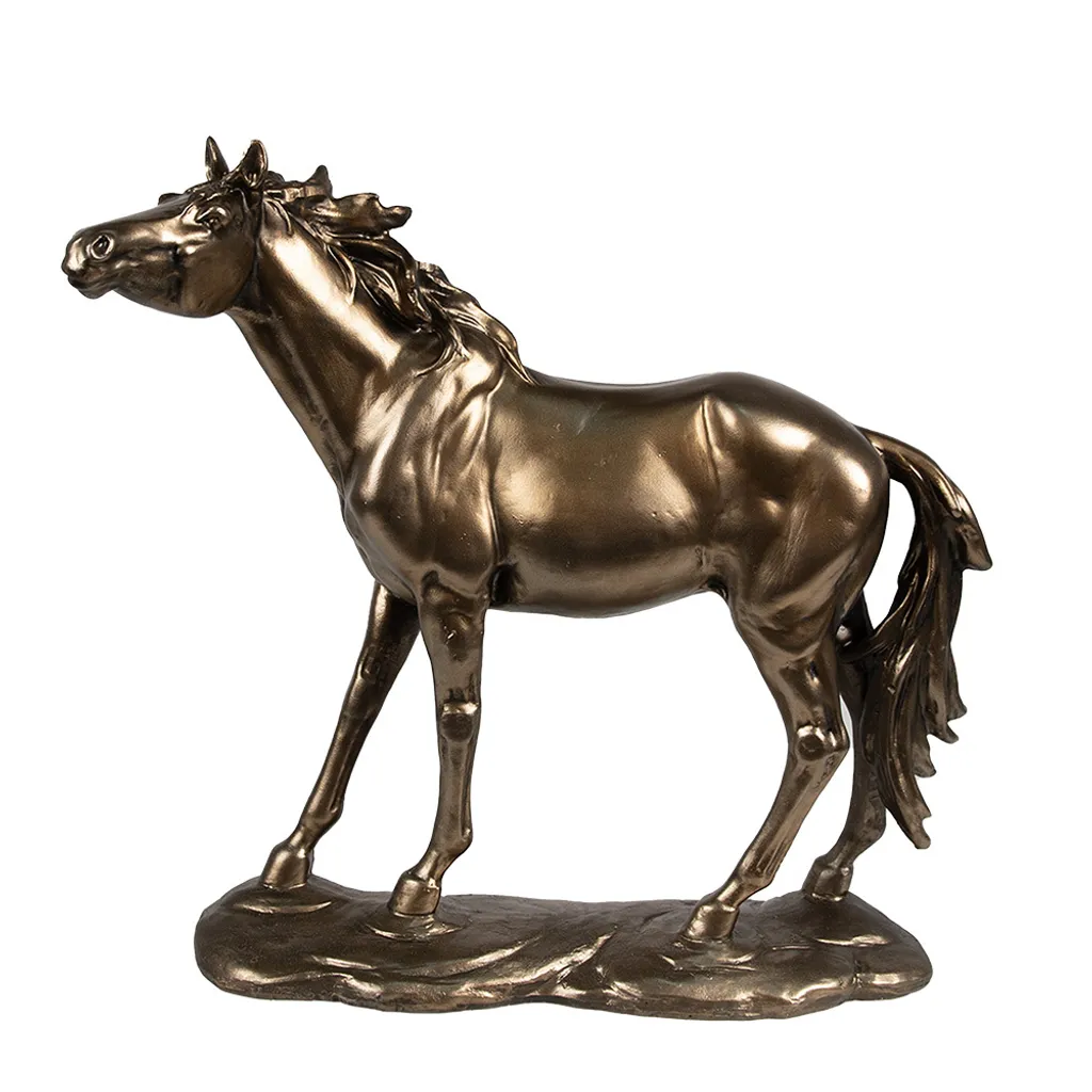 Figura Cavallo Stile Country Clayre & Eef - Arredo Rustico in Resina