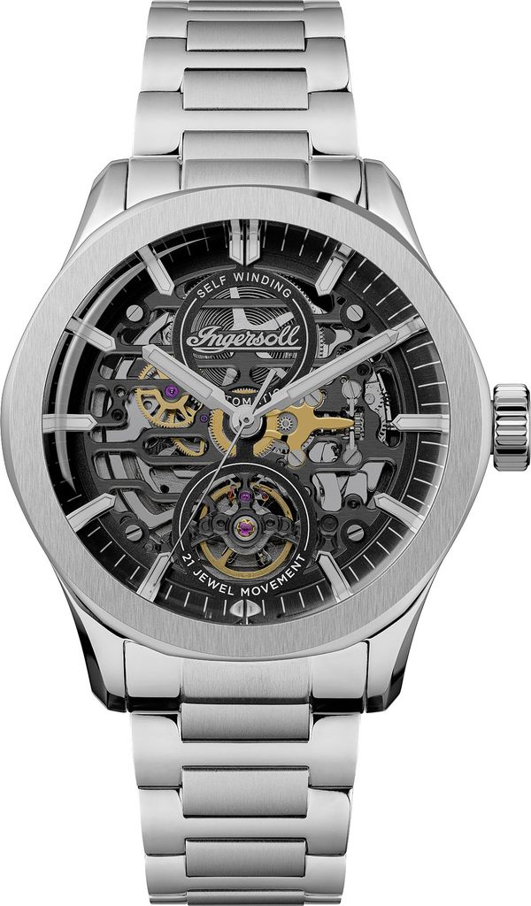 Ingersoll I16701 Herrenuhr Ingersoll Bronc Automatik 44mm 5ATM