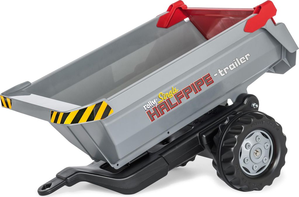 RollyToys Anh?nger Halfpipe single für Tretfahrzeuge, mit Immagine del prodotto 