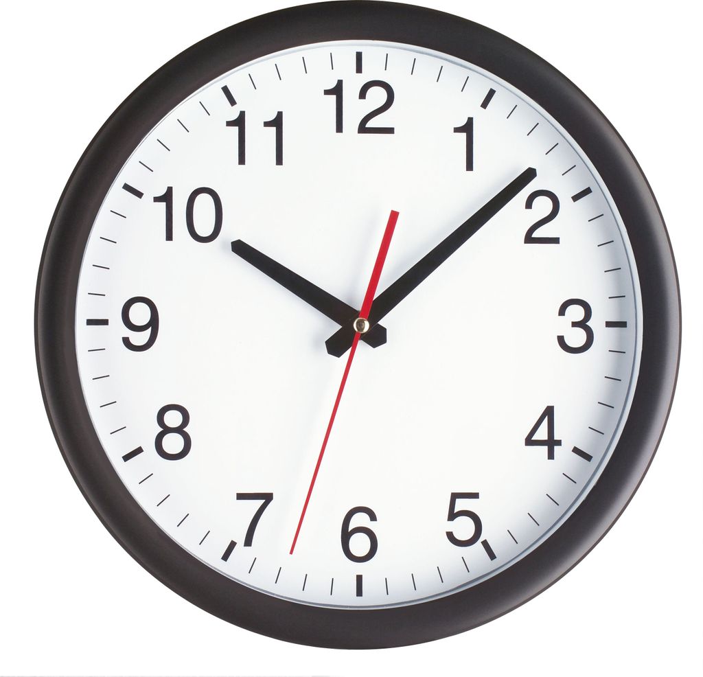 TFA - Orologio da parete analogico 98.1077 - nero/bianco Immagine del prodotto 