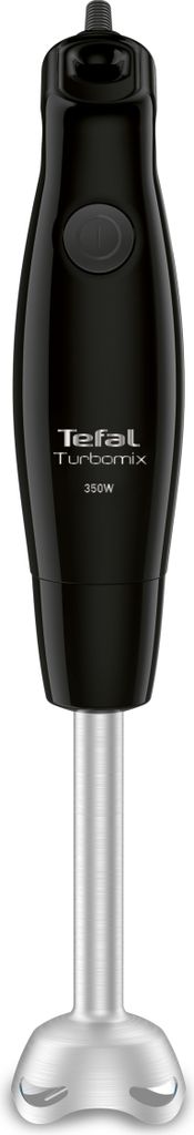 TEFAL TURBOMIX HAND BLENDER HB121838 SCHWARZ 350W, 2 Klingen