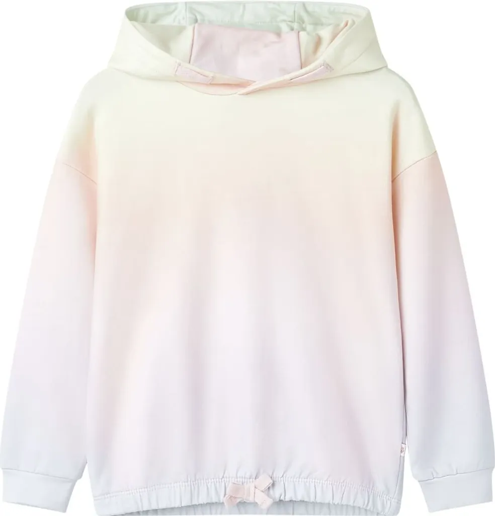 VidaXL Felpa Con Cappuccio E Cerniera Per Bambina - Lilla Misto Taglia 104 (3-4 Anni) In Cotone