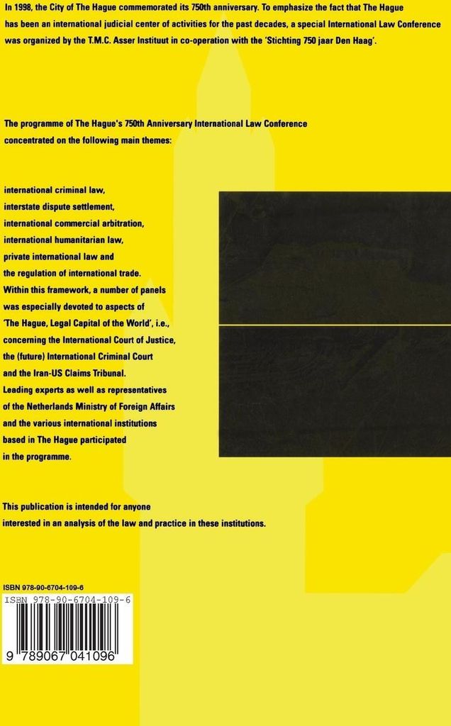 International Law and The Hague's 750th Anniversary