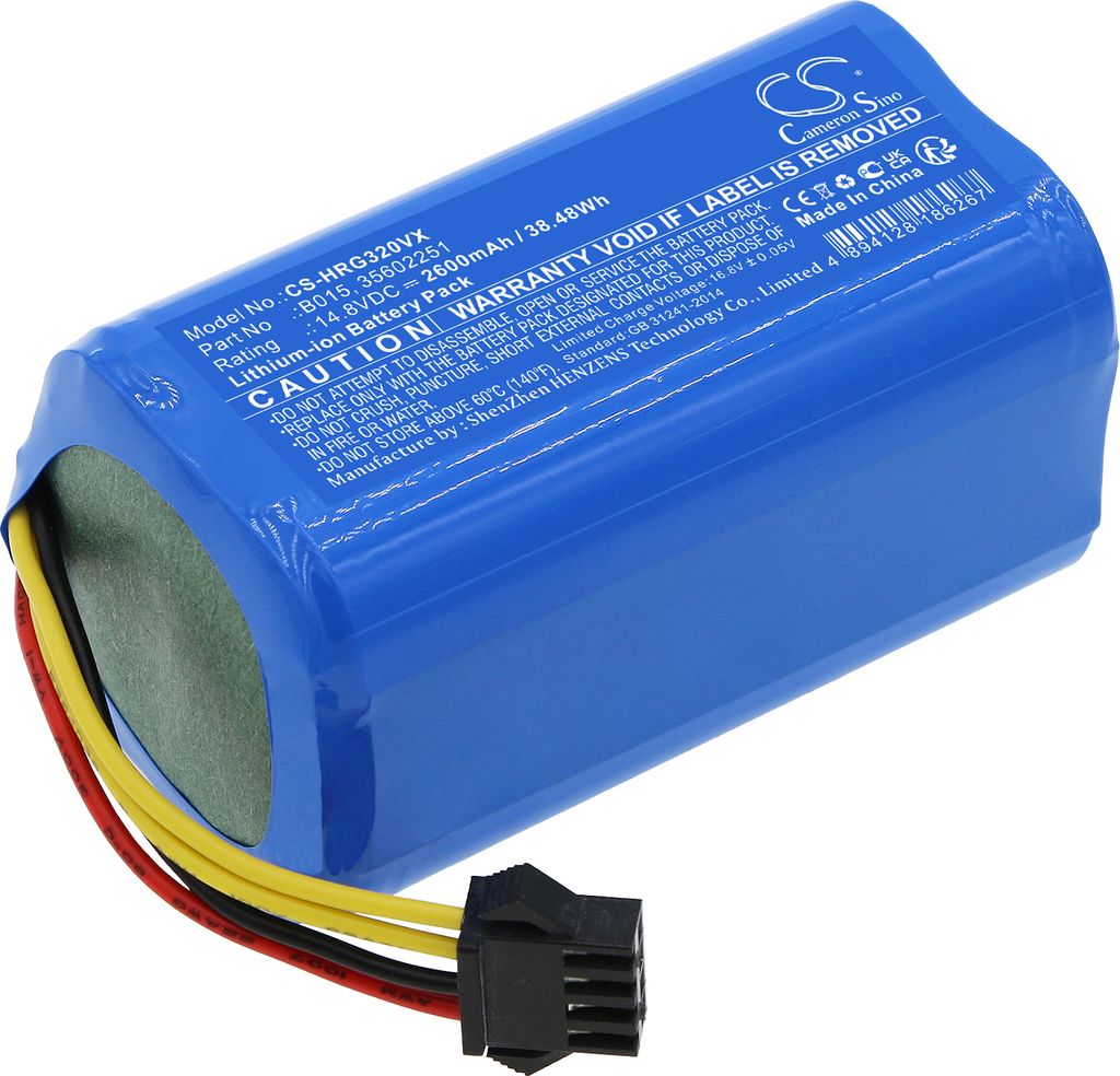 TECHTEK Batterie compatible avec [Easyhome] 800560 Robot, Image du produit 