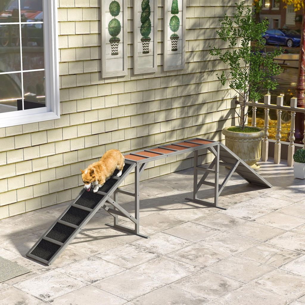Obstacle d'agility pour chiens, avec barre de sécurité, Image du produit 