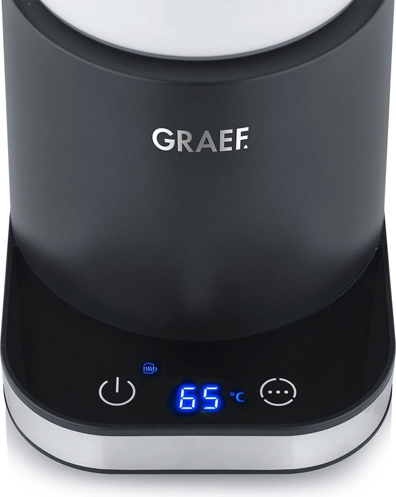 Graef MS902 Glas-Milchaufschäumer schwarz matt (MS902) Produktbild 5