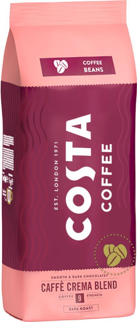Kawa Costa Cafe Crema Ziarnista 1Kg (9) Zdjęcie produktu 