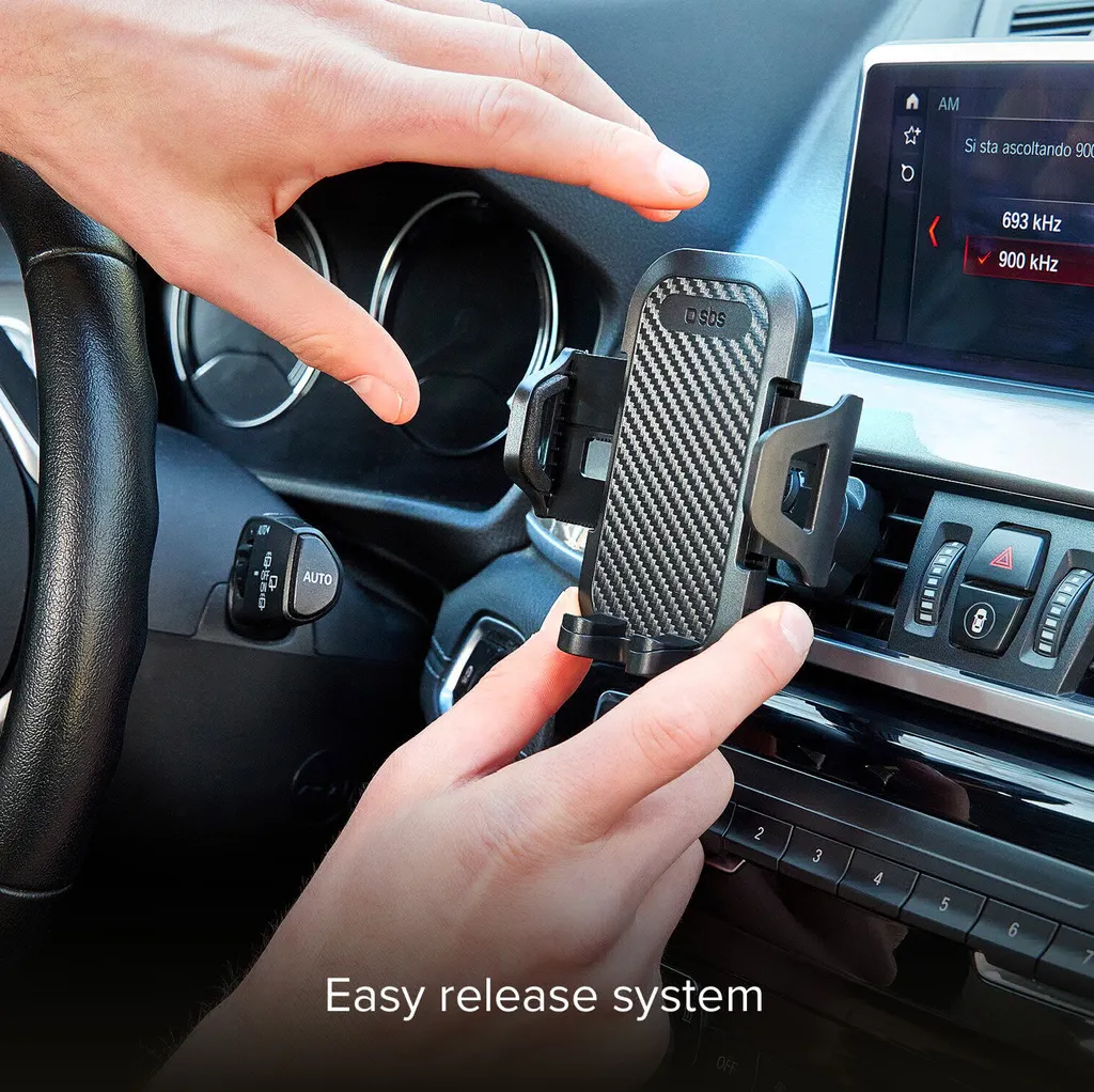 SBS Supporto Auto Professionale Smartphone - Clip Vite Universale - 4