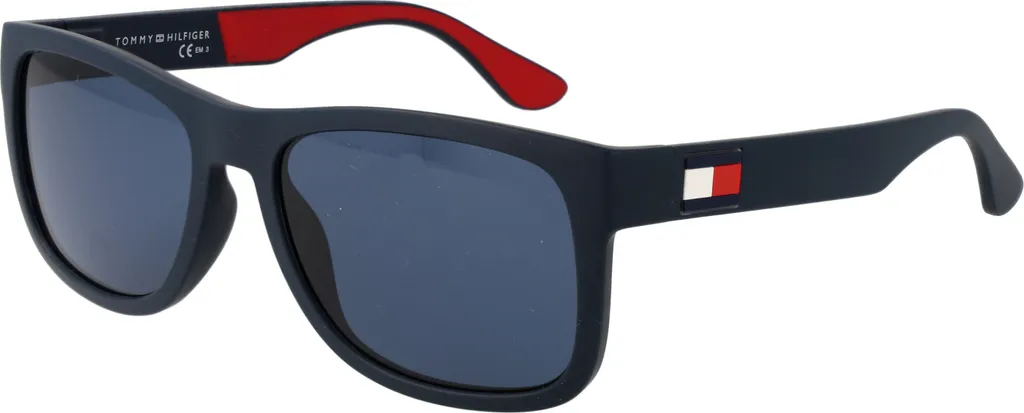 Tommy Hilfiger TH 1556/S 8RU/KU: Occhiali da Sole Uomo Blu Sportivi