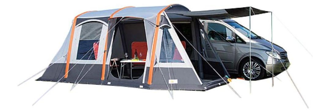 DWT Buszelt Pegasus Air, 500 x 300 cm (BxT) - grau - Produktbild 
