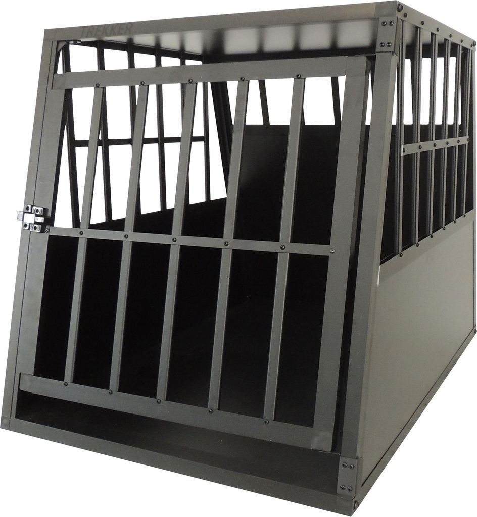 Cassa per cani Trekker M 65x90x69,5 cm, nera Immagine del prodotto 