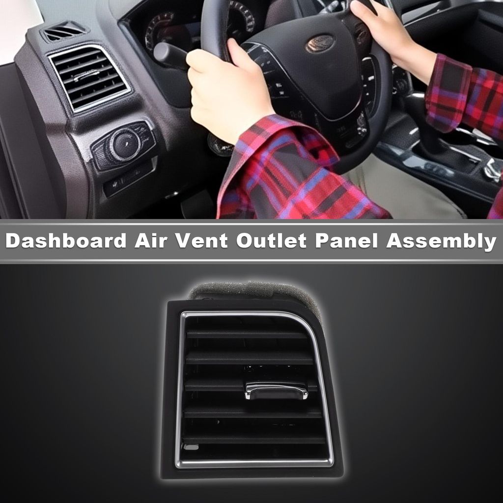 Front Links Mitte Armaturenbrett AC Luftauslass Panel Armaturenbrett Konsole Auslass Abdeckung Für Ford Explorer 2016-2019 Ersatz Nr FB5Z-19893-CE...