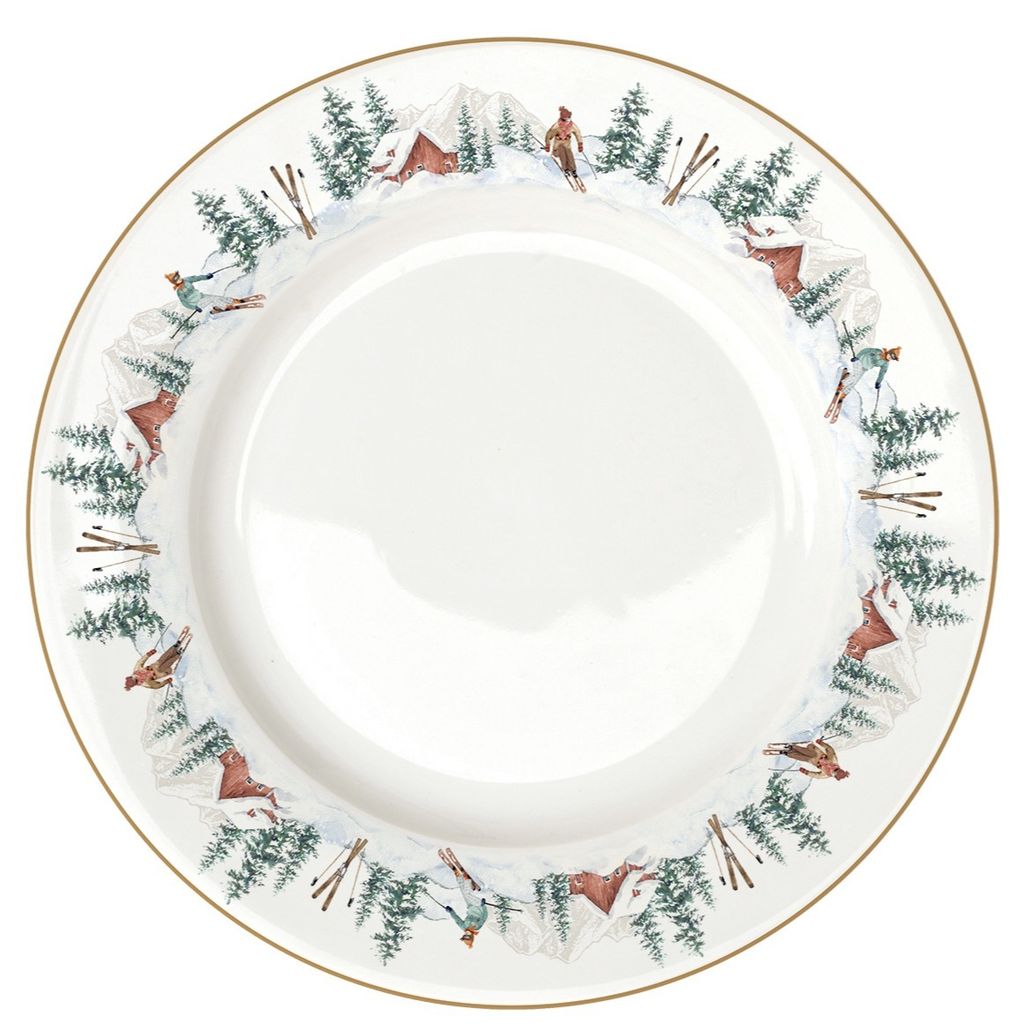Teller Platte 26,5 cm - Chalet - Easy Life