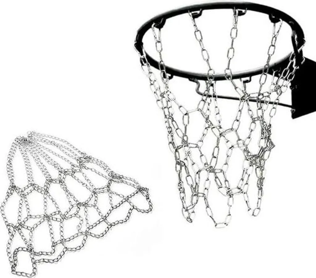 Filet de basket-ball en métal résistant aux intempéries - Taille standard