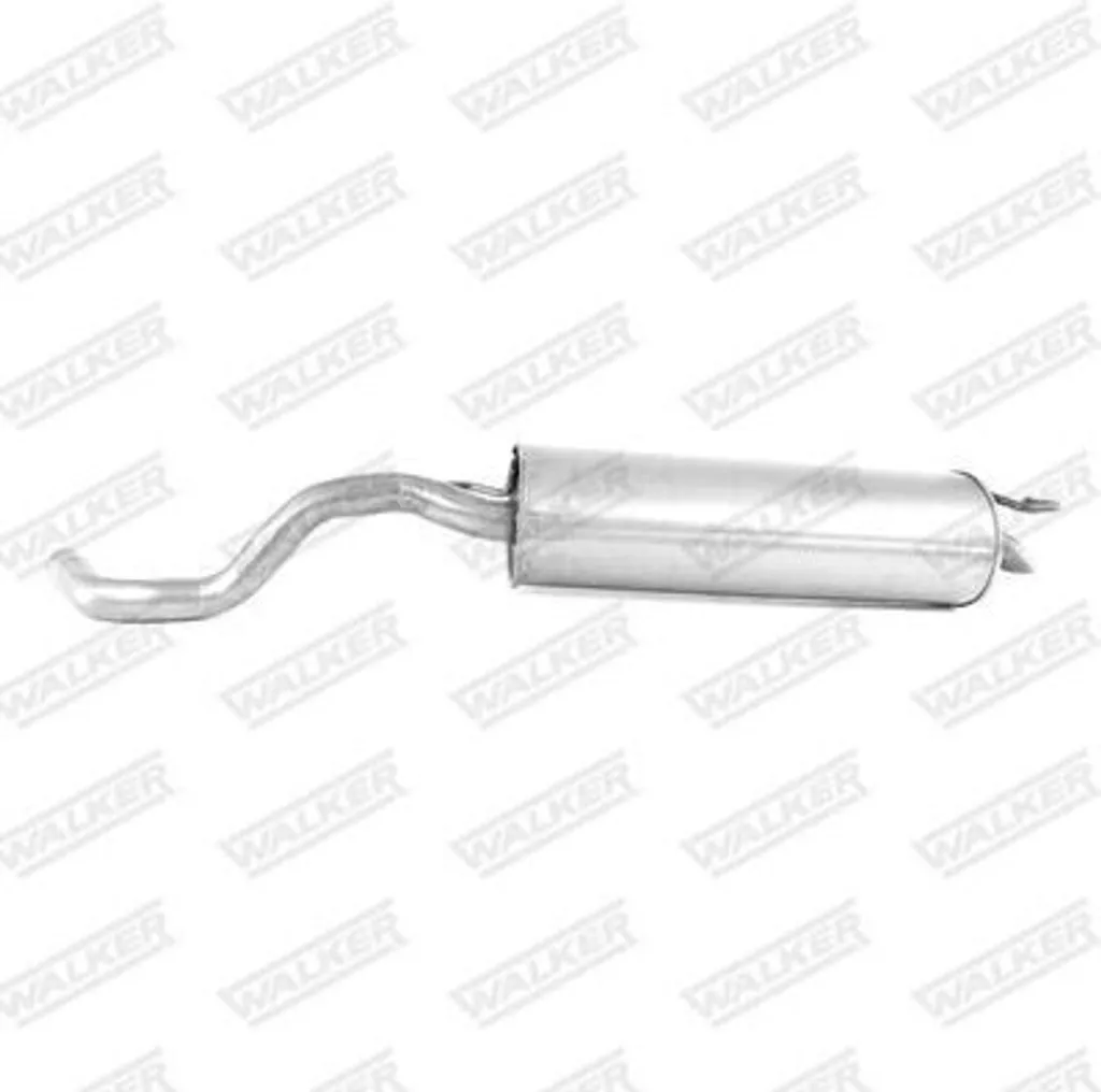 Pot d'échappement arrière pour VW Golf 4 et Seat Leon - WALKER 23231