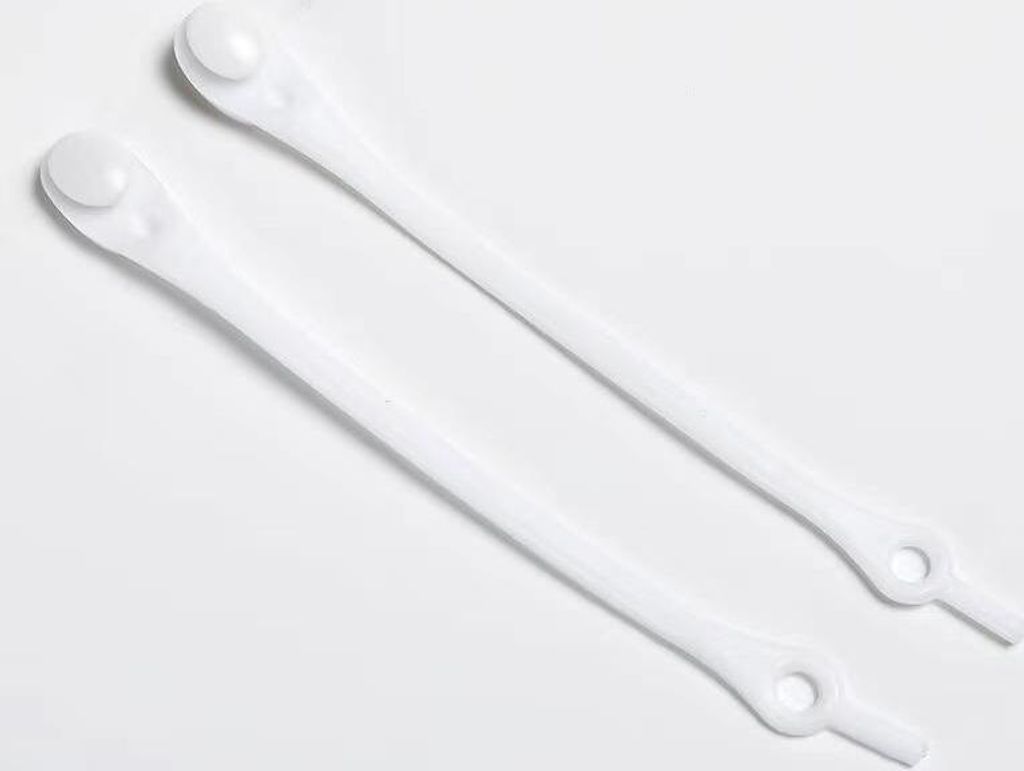 INF Pack de 12 lacets élastiques sans nœuds en silicone Image du produit 