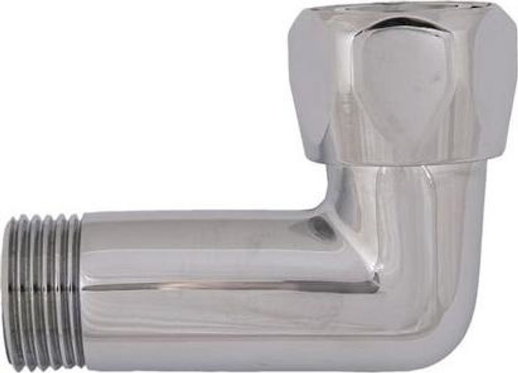 JS ANSCHLUSSBOGEN DN15,1/2"AG x 3/4"IG,VERCHROMT Obrázek produktu 