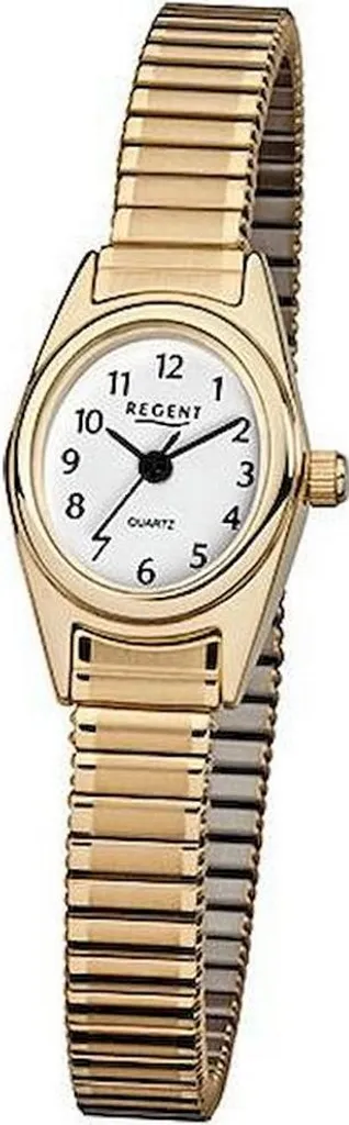 Montre Regent F-263 pour femme - Cadran classique et bracelet en cuir