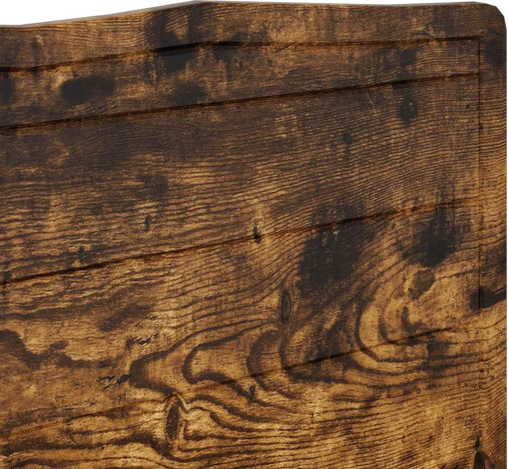 Testiera Letto 135 cm Rovere Affumicato | Design Moderno Materiale Ligneo - 7