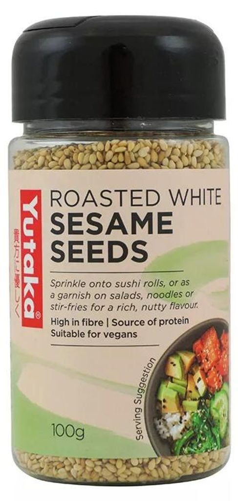 Yutaka geröstete weiße Sesamkörner 100g Produktbild 