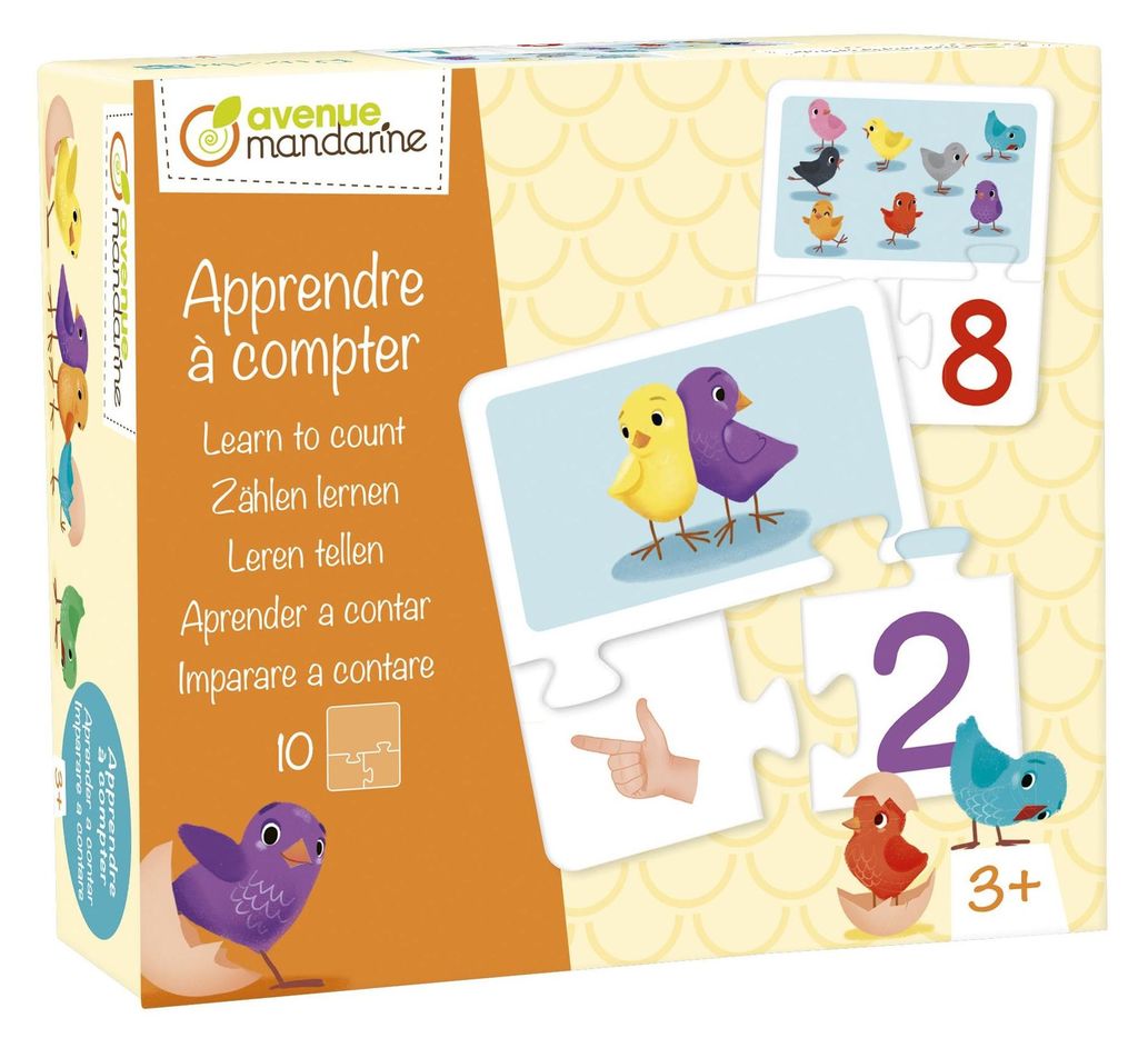 Clairefontaine Avenue Mandarine JE529C Jeux éducatifs, Image du produit 