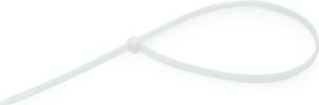 Kabelbinder 530/7,6 mm, weiß, 100 Stück