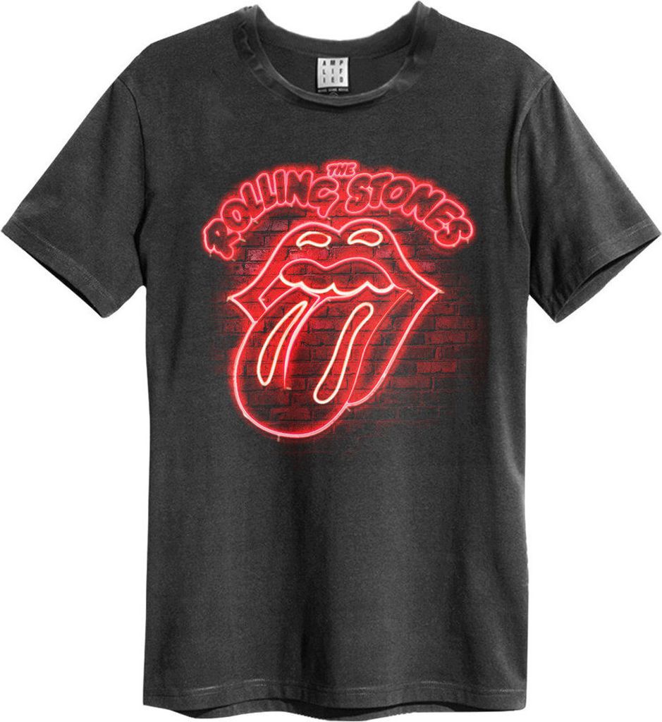 Amplified - "Neon Light" T-Shirt für Herren/Damen Uni GD363 (XS) (Anthrazit)