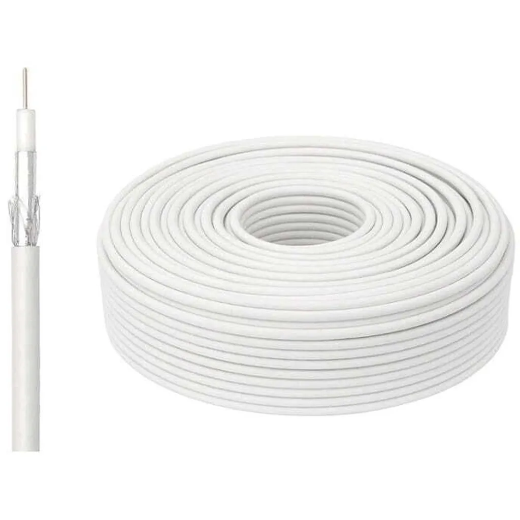 Câble coaxial pour installation décodeur TNT Vayox 100m - 2